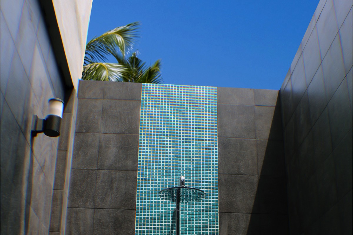 Boutique Beach Maldives Open Air Shower Room