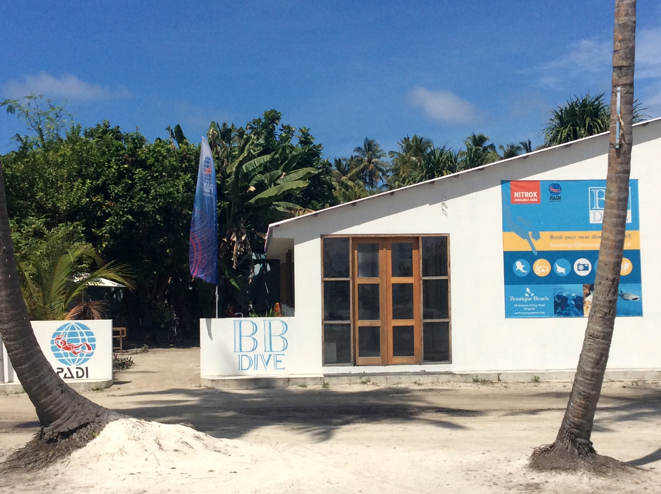 Boutique Beach Maldives Dive Centre Building